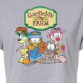 thumbnail image 3 of Garfield - Farm Group - Juniors Cropped Cotton Blend T-Shirt, 3 of 5