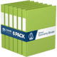 thumbnail image 3 of Binder Davis Group Premium Economy, 1.5 pulgadas, burdeos (paquete de 6), 3 of 10