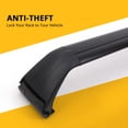 thumbnail image 2 of DSstyles Car Roof Rack Cross Bars, Car Roof Rack Cross Bars, Black, 2 of 9