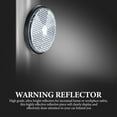 thumbnail image 1 of FONDOTIN 2Pcs Black Bike Light Reflector for Bicycles and Motorbikes Side Reflectors for Bicycles, 1 of 8