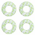 thumbnail image 1 of WUSUOWEI 4PCS Inflatable Swimming Rings with Glitter,Cute Pool Float Tube Decorations,Transparent Swimming Rings,31.5 Inch,Water Floats for Summer Pool Party Beach Photos,Decoration, 1 of 9
