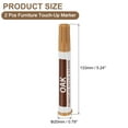 thumbnail image 2 of Uxcell Furniture Repair Wood Markers, Touch Up Filler Sticks Dark Oak, 2 of 7