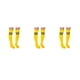 thumbnail image 1 of Sonducket 1 par de calcetines de fútbol hasta la rodilla, calcetín de fútbol de verano para mantener el calor en clima frío, protección de tobillo, Type1 NO1 Sonducket CBP215287, 1 of 6
