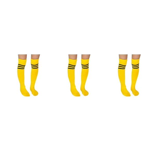 Sonducket 1 par de calcetines de fútbol hasta la rodilla, calcetín de fútbol de verano para mantener el calor en clima frío, protección de tobillo, Type1 NO1 Sonducket CBP215287