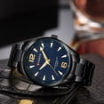 thumbnail image 3 of Curren New Simple Fashion Watches For Men Quartz Luminous Hands Wristwatches Business Stainless Steel Band Clock Male - Quartz Wristwatches, 3 of 6