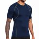 thumbnail image 1 of pstuiky camisetas para hombre, Camiseta deportiva informal de color liso para hombre, elástica, de manga corta y cuello redondo camisas casuales para hombre l, 1 of 7