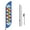 Barber, variant on Barber Shop Sign feather flag for Outdoor by Mavis Print | 11.5 FEET Long Polyester Outdoor Banner Flag for Easy Hang | HD Print Swooper I Flag Only for Salon Advertising | Made in USA I Flag Only