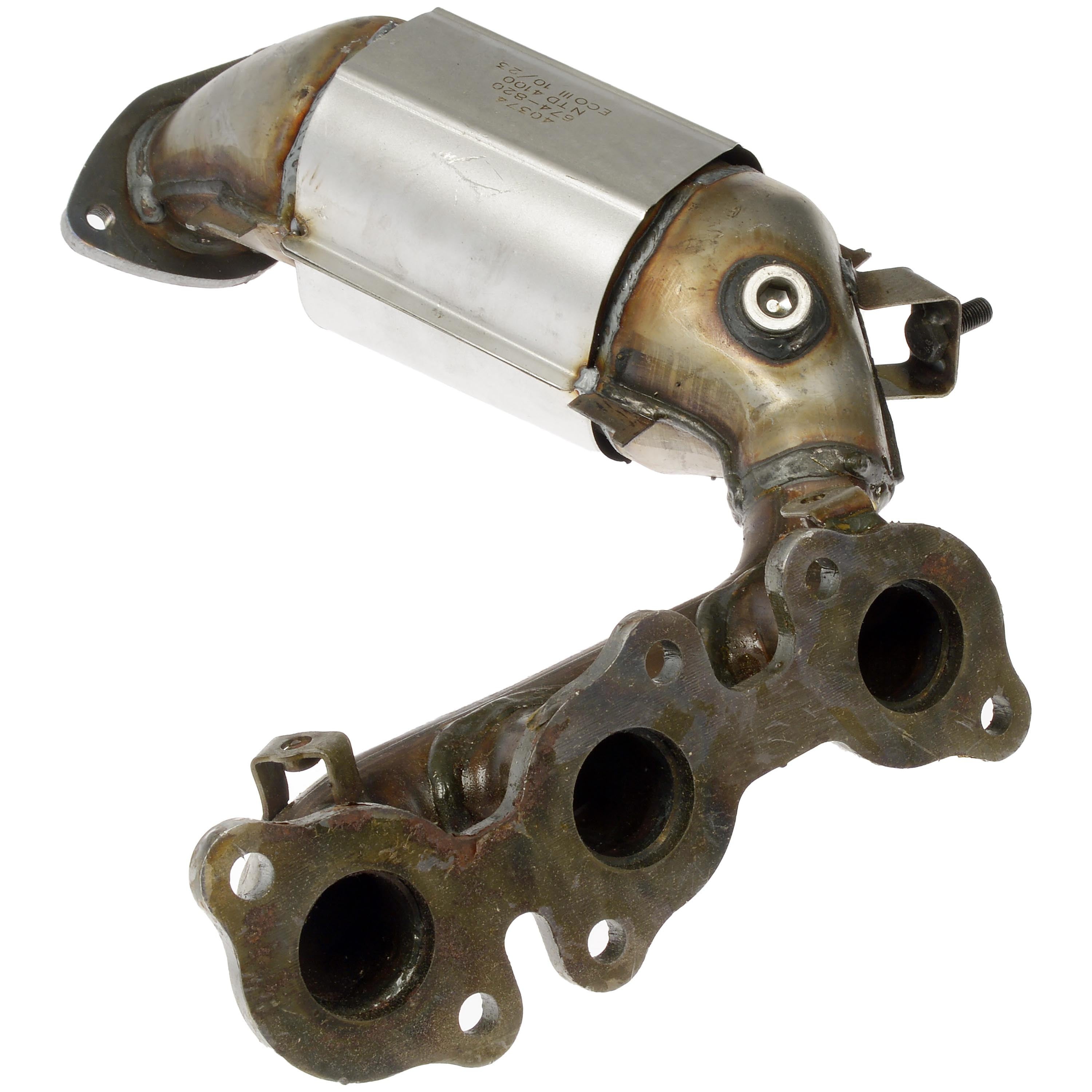 Dorman 674-820 Rear Catalytic Converter with Integrated Exhaust Manifold for Specific Toyota Models, Natural