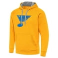 thumbnail image 2 of Men's Antigua Gold St. Louis Blues Victory Pullover Hoodie, 2 of 3