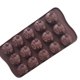 thumbnail image 1 of Billuyoard Cute Animal Head Chocolate Mold Portable Biscuit Reusable Bakery Mould Odorless Heats-resistant Cookie Home Washable Tools Type3 NO3, 1 of 6