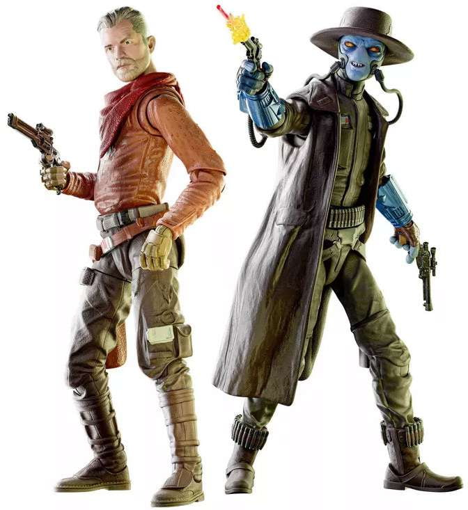 Hasbro Star Wars Black Series Cobb Vanth & Cad Bane Collectible Action Figure 2 Pieces, Black