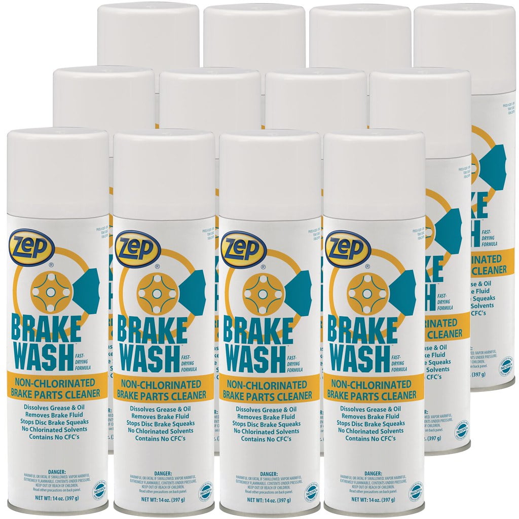 Zep NonChlorinated Brake Wash 14 Oz Aerosol 1049719 (Case of 12
