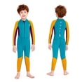 thumbnail image 3 of Advancent Traje de neopreno portátil DIVE SAIL cuello 2,5mm resistente al sol elástico cálido mantenimiento 3 capas impermeable Deportes acuáticos Amarillo SG, 3 of 6