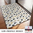 thumbnail image 3 of Gold Christmas Tree Pattern Door Rugs,Washable Non Slip Door Mats Indoor,Decorative Door Mats,Entry Mat Indoor for Entrance,Bedroom,Kitchen,Bathroom,20"x32", 3 of 6