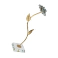 thumbnail image 4 of Adorno De Flor De Metal, Adorno De Mesa De Flor De Vidrio De Hierro Vivo Duradero De Apariencia Brillante Para Mesa De Comedor, 4 of 7