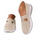 thumbnail image 3 of YLYL Women Woven Orthopedic Shoes Wide Width Arch Support Breathable Soft Sole Walking Shoes, 3 of 6