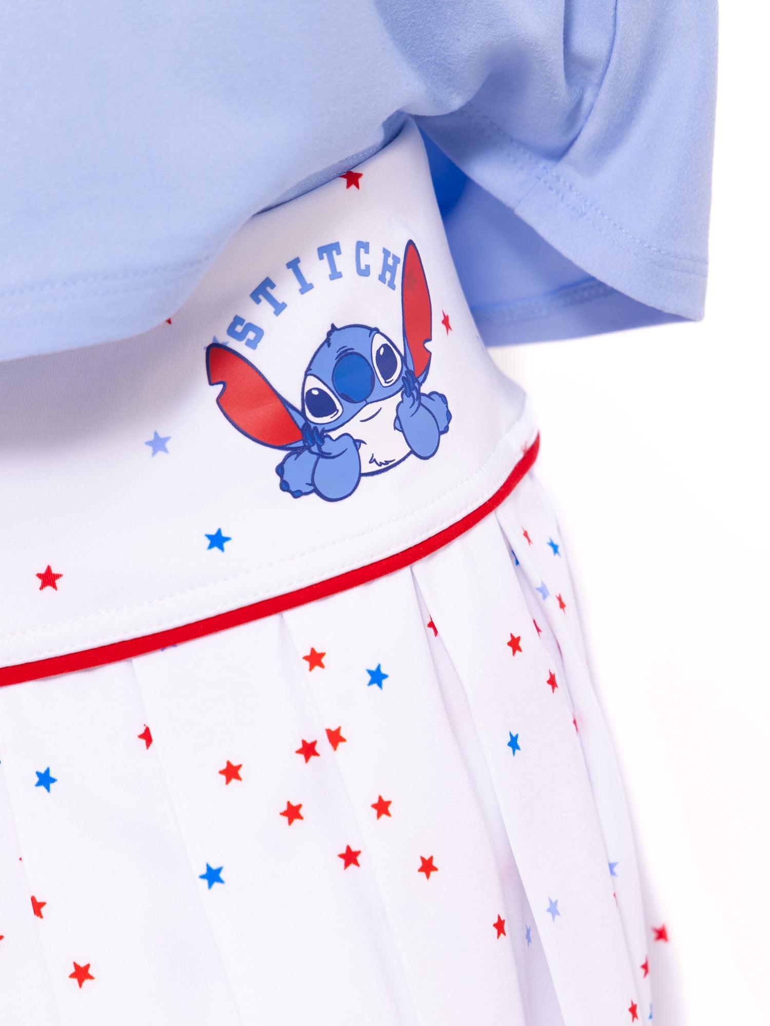Disney Stitch Girls Active Pleated Skort, Sizes 4-12