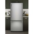 thumbnail image 7 of General Electric Bottom-Freezer Refrigerator, Stainless Steel, 30 in, 232 lb, 7 of 7