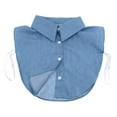 thumbnail image 1 of Cuello Falso Collar de Imitación Media Camisa Hugo Cuello falso de algodón para mujer, 1 of 5