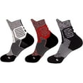 thumbnail image 1 of Elite Basketball Socks, Athletic Sports Socks with 3D Ankle Protection, Compression Cushion Socks for Men & Women, 1 of 5