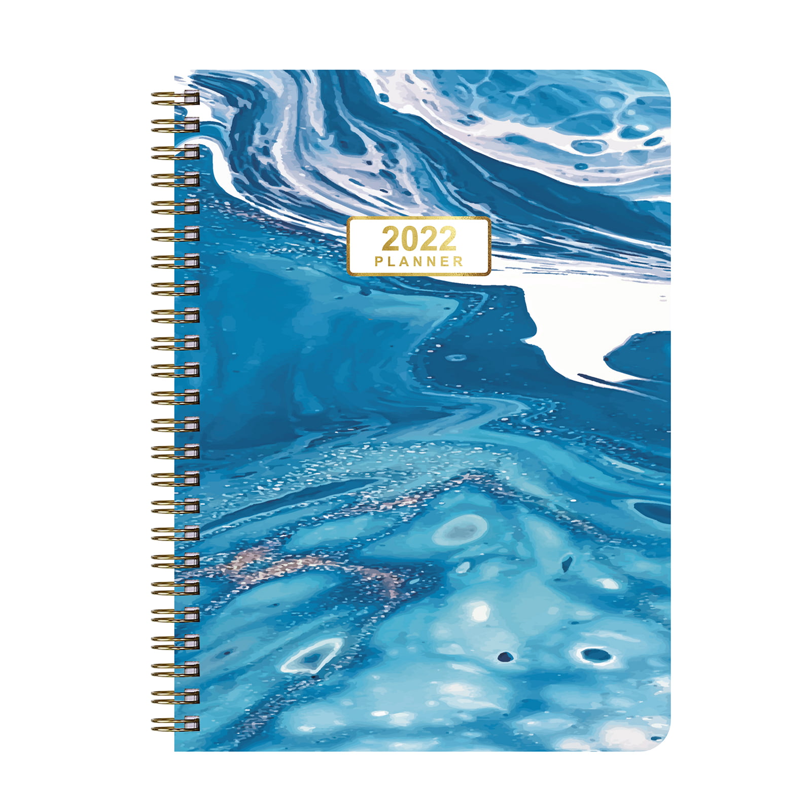 Diary 2020 FULLY GLITTER A5 DAY TO PAGE with elastic closer 4 Colour Choices 