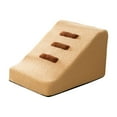 thumbnail image 4 of BELOVING Dog Stairs Ramp Comfortable Stable Gentle Slope Shape Convenient Lightweight Khaki 3 Step, 4 of 10