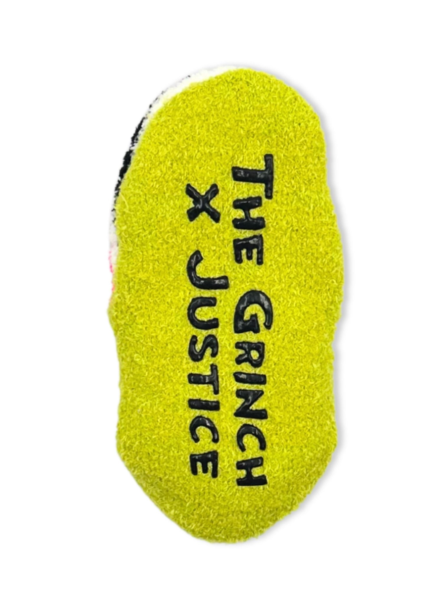 Grinch x Justice Girls Slipper Socks, 1-Pack, Sizes S/M-M/L