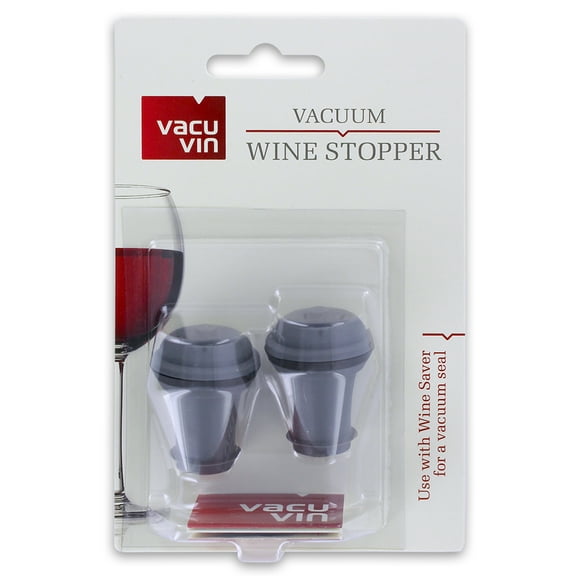 Vacu Vin 884060 Rubber Wine Stoppers - Set