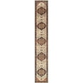 thumbnail image 1 of Pasargad Home ph-3 3x10 Pasargad Home Serapi Collection Hand-Knotted Ivory/Navy Wool Runner- 3' 0' X 9'10', 1 of 1