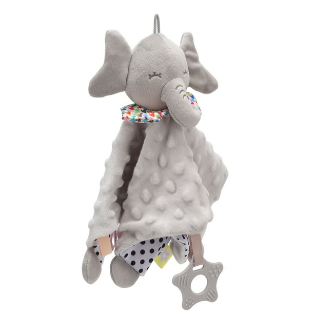 Manta de seguridad para bebé ANGGREK Manta suave y portátil felpa cómoda 28 cm