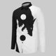 thumbnail image 5 of Camisas De Vestir Para Hombre Azul Blusa de hombre TopsO Neck Party camiseta elegante (White, 3XL), 5 of 5