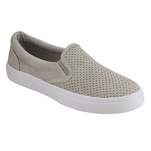 Soda Tracer Perforated Slip On Athletic 