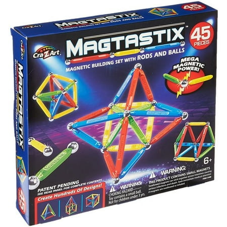 UPC 884920554009 product image for Cra-Z-Art New Magtastix 45 Piece Multicolor Set  Unisex STEM Toy for Ages 6 and  | upcitemdb.com