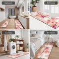 thumbnail image 5 of Pink Bichon Frise and Flower Kitchen Rugs Sets Of 3,Kitchen Runner Rugs Non Skid Washable,Decorative Kitchen Floor Mats for Kitchen,Sink,Laundry,17"x30"+ 17"x47" + 17"x59", 5 of 6