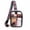 Black, variant on Clear Bag for Stadium Events, Clear Cross body Bag with Adjustable Strap, Small Concert Purse for Game Day Sports Festivals,Pink