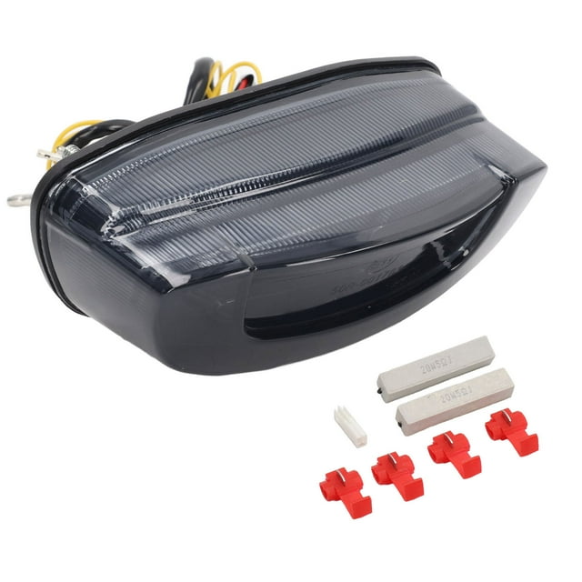 Motorcycle Rear Light,Motorcycle LED Tail Lamp Motorcycle LED Tail Lights Motorcycle Tail Lamp Assembly High-Precision Functionality