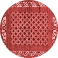 thumbnail image 1 of Ahgly Company Machine Washable Indoor Round Southwestern Red Country Area Rugs, 5' Round, 1 of 4