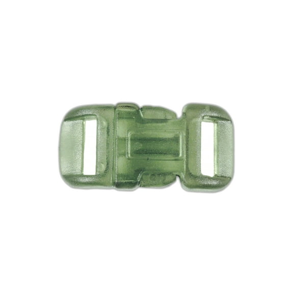 Paracord Planet 1/2-Inch Clear Curved Side Release Buckles – Various Colors and Pack Sizes – Handmade Crafting Projects