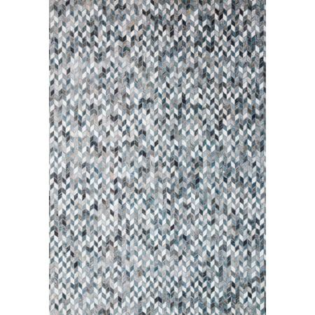 Loloi Maddox MAD-08 Ocean / Grey 1'-6"x1'-6" Sample Swatch