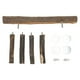 thumbnail image 1 of Percha para escalera de pájaros, 4 escalones, escalera de madera para pájaros, soporte para loros pequeños y medianos, L, 1 of 5