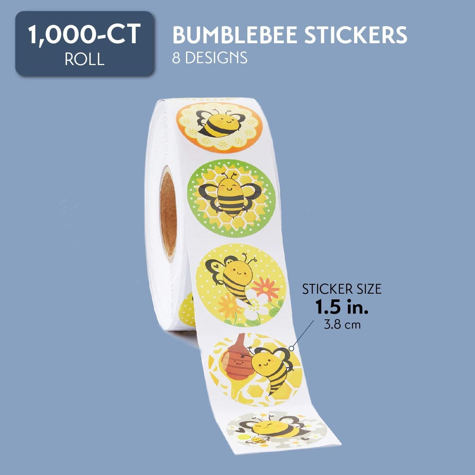 Bumble Bee Embellishments Set Of 4 Resin Stickers By Sticko Craft