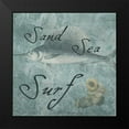 thumbnail image 2 of Lewis, Sheldon 12x12 Black Modern Framed Museum Art Print Titled - Sand, 2 of 5
