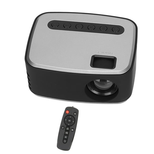 Volkmi 1 ensemble de projecteur de maison ABS YT200 mini portable mini  portable projection de téléphone portable pour petits enfants noir 