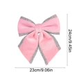 thumbnail image 3 of PEONAVET Christmas Bow Christmas Decoration Bow - Christmas Tree Wreath and Outdoor Decoration - Door Decoration - Christmas Plushs Bow - Party Atmospheres Decoration Props, 3 of 6