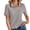 Gray, variant on Womens Golf Shirt Polo Shirts for Women Short Sleeve Button Lapel Collared Summer Tops Casual Work Blouses Tees Beige