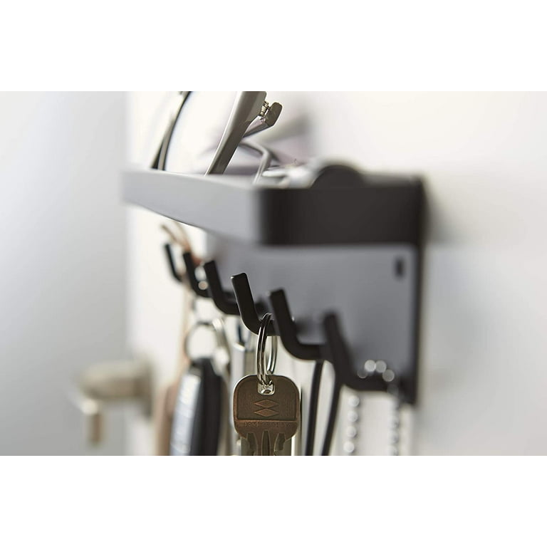 YAMAZAKI home 2755 1.8 x 9.7 in. Smart Magnetic Key Rack With Tray