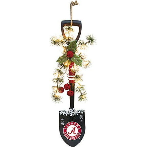 Handiworks Holiday Decor Mini Shovel Lighted Alabama Crimson Tide Garland