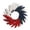 A, variant on Eqslft 24 inch Independence Day Wreath,Patriotic Red White Blue Wreath,Home Indoor Outdoor Hanging Pampas Grass Wreath for Memorial Day July 4th