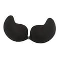 thumbnail image 4 of Sujetador adhesivo sin espalda para mujer, sujetador push up de silicona para todos los eventos con vestidos sin espalda Negro, 4 of 9