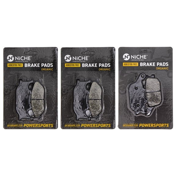Niche Complete Organic Brake Pad Set for Yamaha FZ6 MK1002479
